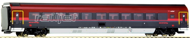 Passenger car economy class of Railjet<br /><a href='images/pictures/Roco/64711.jpg' target='_blank'>Full size image</a>